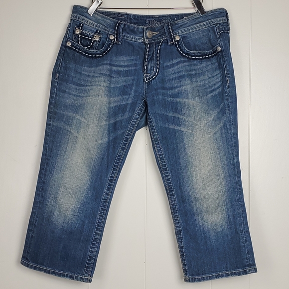Miss Me Sunny capri jeans size 30 - Picture 8 of 14